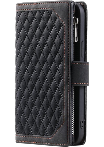 Samsung Galaxy S25 Fe 5g Için Doku Fermuarlı Pu Kılıf (Yurt Dışından) fiyatları