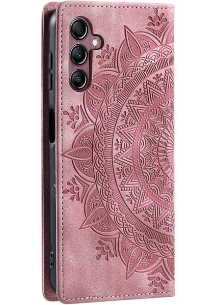 Samsung Galaxy S25 Fe 5g Için Totem Kabartmalı Deri Kılıf (Yurt Dışından) modelleri