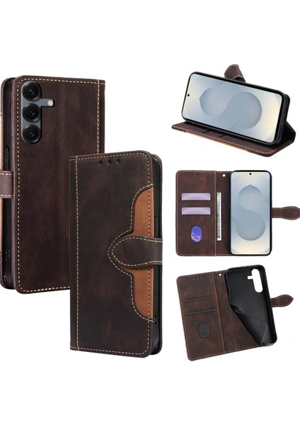 Samsung Galaxy S25 5g Için Skin Fe Deri Kılıf (Yurt Dışından)