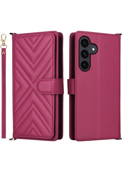 Samsung Galaxy S25 Fe 5g Için 6 Kart Yuvalı Kılıf (Yurt Dışından)