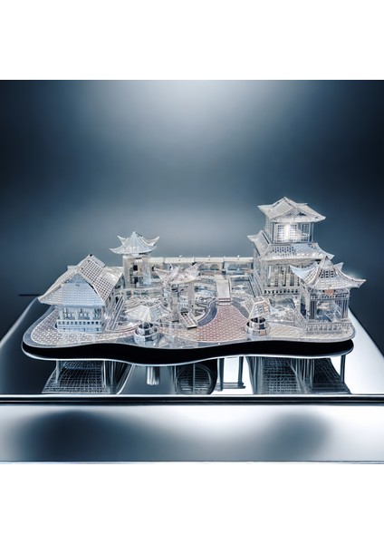 Yeni 3D Mini Üç Boyutlu Metal Çizgi Film Puzzle Yapboz Modeli Doğum Günü (Yurt Dışından)