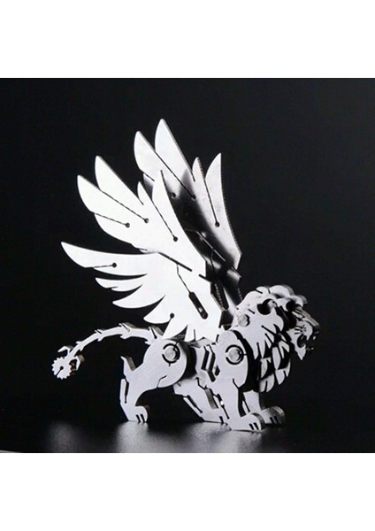 Yeni 3D Mini Üç Boyutlu Metal Çizgi Film Puzzle Yapboz Modeli Doğum Günü (Yurt Dışından)
