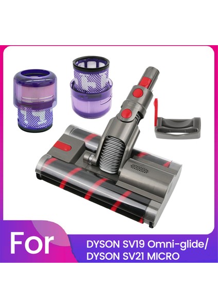 Vakum Aksesuarı Yedek Yumuşak Silindir Temizleme Başlığı (Yurt Dışından)