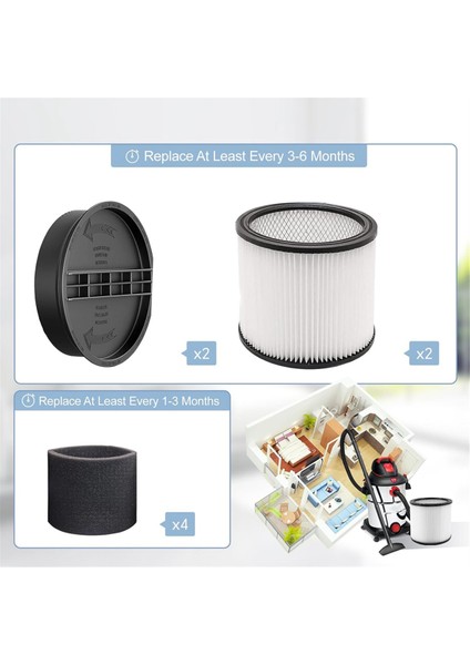 Shopvac Elektrikli Süpürge Için Filtre Değişimi 90304,90585 Köpük Kovanı (Yurt Dışından) modelleri