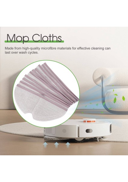 Roborock Q Revo Maxv/q Revo S/q Revo Pro Ana Yan Fırça Toz Torbası Için (Yurt Dışından) fırsatları