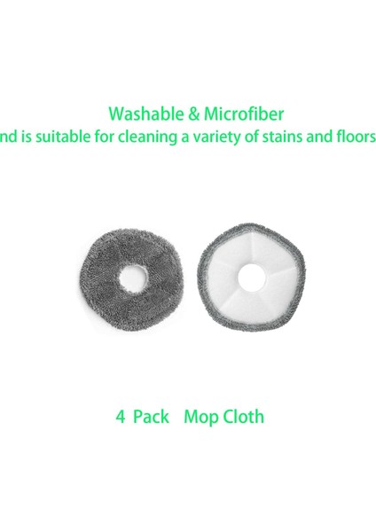 Yedek Parçalar Eufy X9 Pro Robot Vakum Süpürge, Aksesuar Kiti Fırça Rulo Filtre Yanları Fırçalar Paspas Pedleri (Yurt Dışından) fiyatları