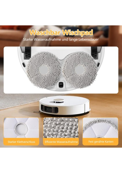 Xiaomi X20+ /X10 Için Aksesuar Seti+ Robot Vakum Süpürge, Yedek Ana Fırça Mop Pad Toz Torbaları Yan Fırça Filtreleri (Yurt Dışından) indirimleri