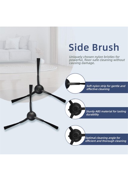 Everybot Q3 Plus / Q3, Tesla AI300 Plus Süpürge Aksesuarları (Yurt Dışından) modelleri