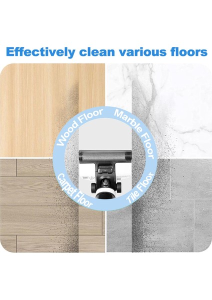 Tineco Ifloor 3/tineco Zemin Için Bir S3 Kablosuz Islak Kuru Vakum Yedek Rulo Fırçası ve Filtre Kiti Uyumlu (Yurt Dışından) fırsatları