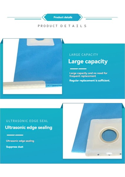 Samsung DJ69-00420B Elektrikli Süpürge Parçaları Için 5 Adet Toz Torbası (Yurt Dışından) fırsatları