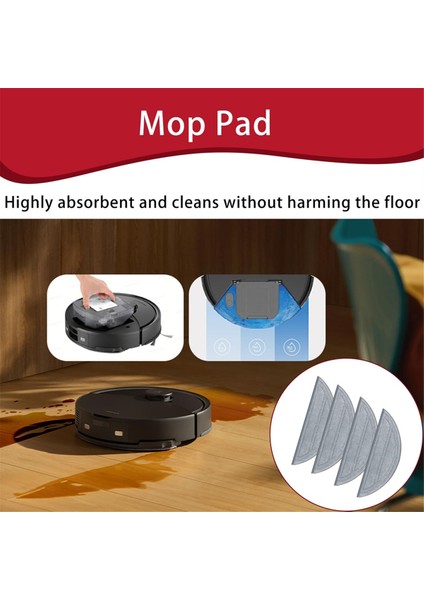 Roborock Q10 S5/Q10 S5+/Q10 X5/Q10 X5+ Robot Ana Fırça Filtreleri Için (Yurt Dışından) indirimleri