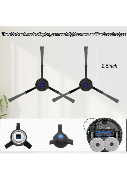 Ecovacs Deebot T50 Pro Omni Aksesuar Kiti Için Yedek Parça (Yurt Dışından) fırsatları