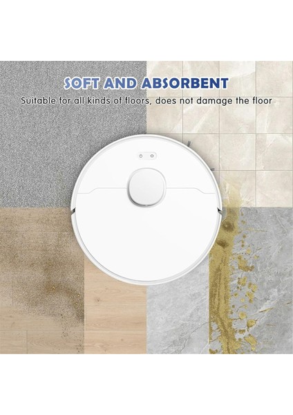 Dreame/xiaomi X10+ Robot Süpürge Için 10'lu Yıkanabilir Paspas Paketi (Yurt Dışından) fiyatları