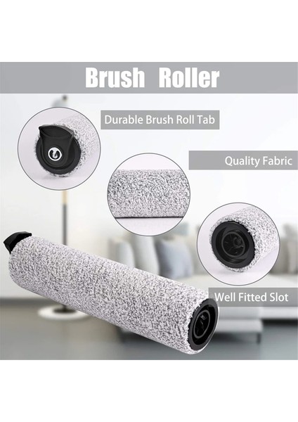 Tineco Ifloor Için Silindir 3 Breeze Plus/zemin One S3 Vakum Süpürge Aksesuarları Yedek Parçalar Millete Fırçası Hepa Filtre (Yurt Dışından) indirimleri