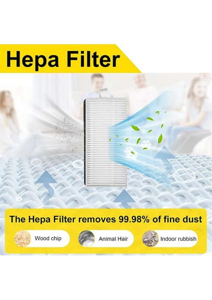 Neatsvor X500/X600 Süpürge Aksesuarları Için 12 Adet Filtre (Yurt Dışından) fırsatları