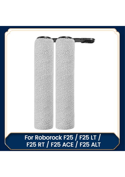 Roborock F25 Vakumlu Rulo Fırça Değiştirme Kiti Için 2 Parça (Yurt Dışından)