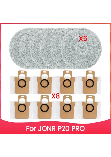 Jonr P20 Pro Robot Süpürge Aksesuarlarının Değiştirilmesi (Yurt Dışından)