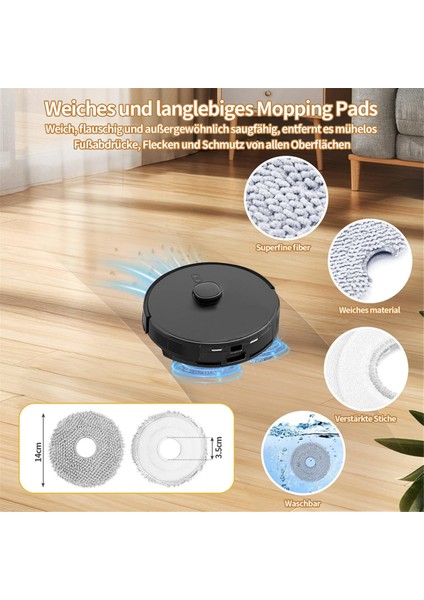 Eufy Omni S1 Pro/omni S1 Robot Vakum Süpürücü Için Aksesuar Kiti, Yedek Parçalar (Yurt Dışından) modelleri