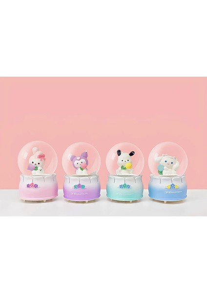 Kuromi Işıklı Kar Küresi 7 Cm Alk3397