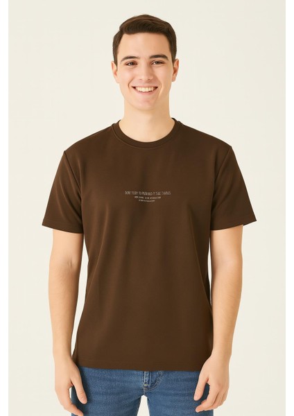 Floyd Slim Fit Erkek Kısa Kol Tshirt 7363