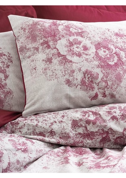 Dual Çift Kişilik Nevresim Takımı Vilda Bordo fiyatları