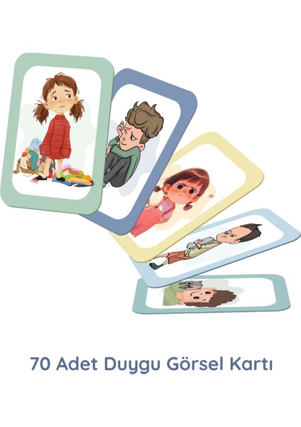 Duygularımı Hissediyorum Duygu Kartları Kutu Oyunu modelleri