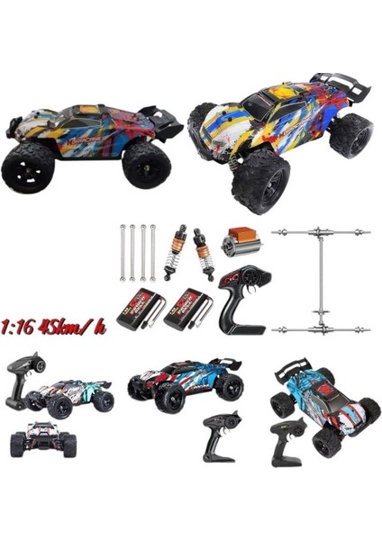 Black Hole 45 Km/h 1:16 Elektrikli Servo Motor Spor Arazi Araç HS18322-HS18324