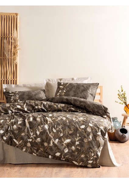 Dual Çift Kişilik Nevresim Takımı Foresta Bej