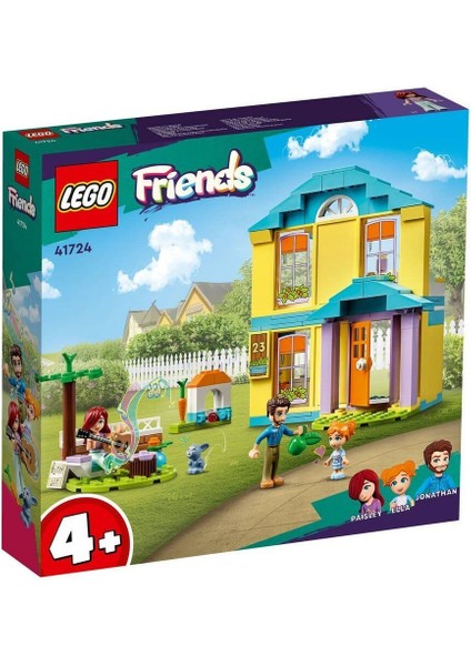 ® Friends Paisley'in Evi 41724 - 4 Yaş ve Üzeri Çocuklar için 3 Mini Bebekli Oyuncak Yapım Seti (185 Parça)