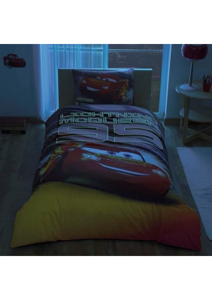 Lisanslı Disney Cars Lightning Tek Kişilik Nevresim Takımı fiyatları