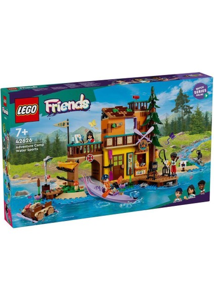 ® Friends Macera Kampı Su Sporları 42626 - 7 Yaş & Üzeri Çocuklar için Yaratıcı Oyuncak Yapım Seti (628 Parça)