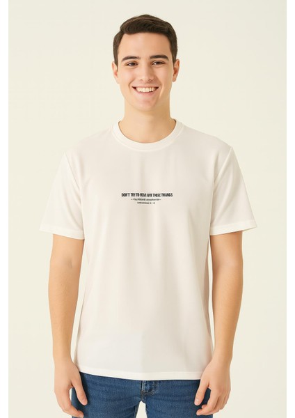 Floyd Slim Fit Erkek Kısa Kol Tshirt 7363