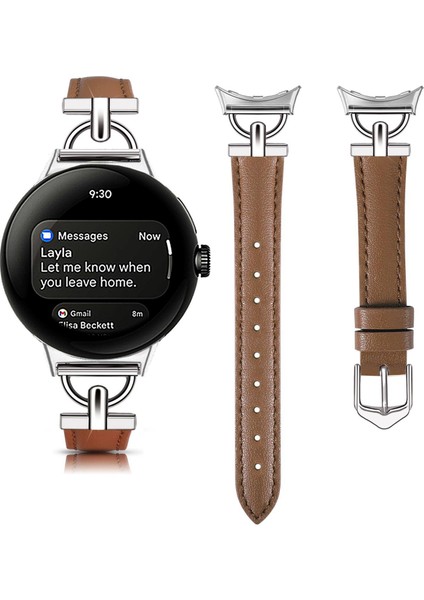 Google Pixel Watch 3 45MM Için Deri Saat Kayışı (Yurt Dışından) indirimleri