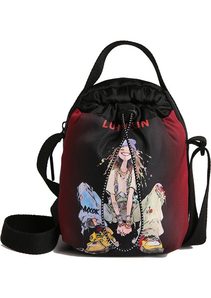 Baskılı Telefon Çantası Taşınabilir Spor Crossbody Çantası (Yurt Dışından)