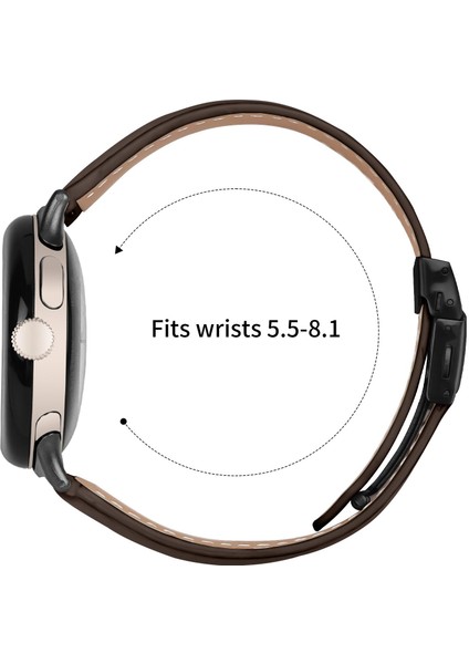 Google Pixel Watch / Watch 2 / 3 41MM Için Deri Saat Kayışı (Yurt Dışından) fırsatları