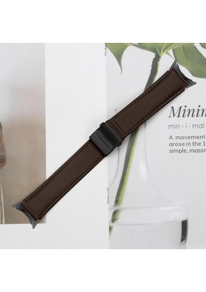 Google Pixel Watch / Watch 2 / 3 41MM Için Deri Saat Kayışı (Yurt Dışından) indirimleri