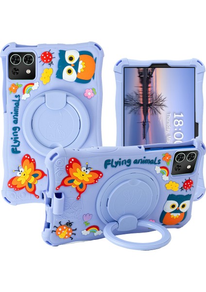 Blingbling1 Için Samsung A7 LITET220/T225TABLET Kılıfı Döner Karikatür Kılıfı (Yurt Dışından)