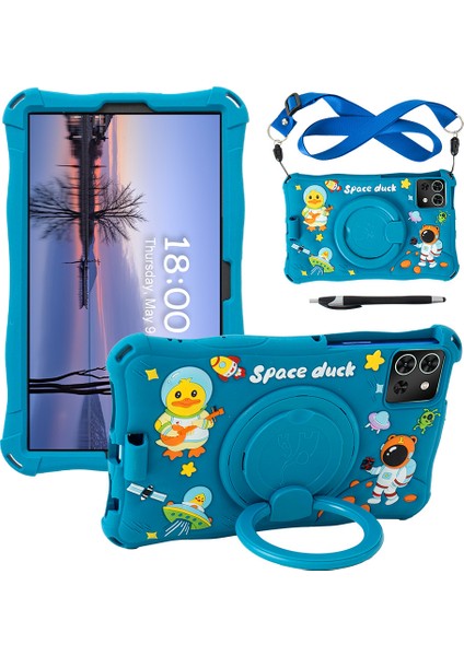 Blingbling1 Için Samsung A7 LITET220/T225TABLET Kılıfı Döner Karikatür Kılıfı (Yurt Dışından)