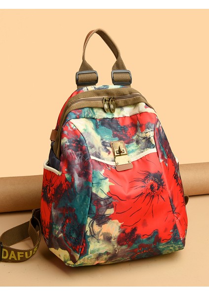 Blingbling1 Omuz Kadın Çanta Su Geçirmez Naylon Kadın Sırt Çantası (Yurt Dışından)