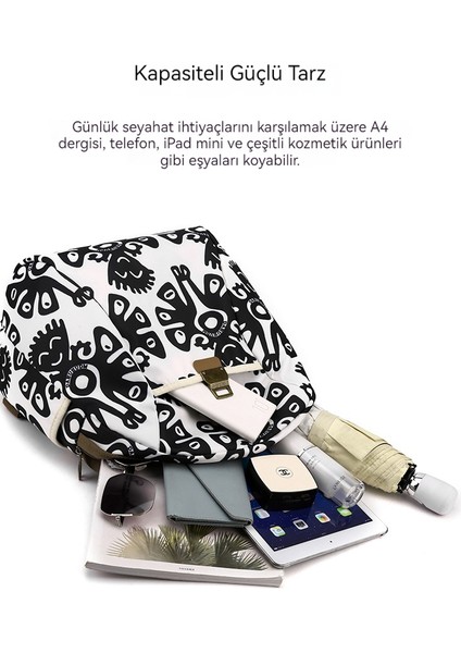 Blingbling1 Omuz Kadın Çanta Su Geçirmez Naylon Kadın Sırt Çantası (Yurt Dışından) modelleri