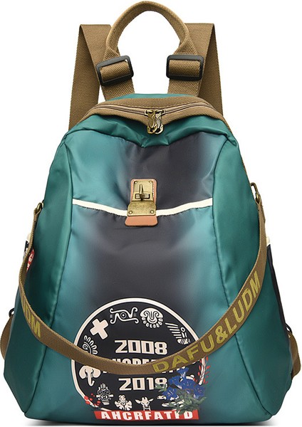 Blingbling1 Omuz Kadın Çanta Su Geçirmez Naylon Kadın Sırt Çantası (Yurt Dışından)