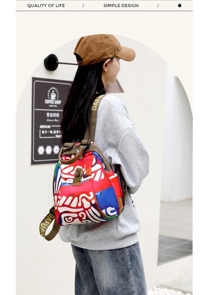 Blingbling1 Omuz Kadın Çanta Su Geçirmez Naylon Kadın Sırt Çantası (Yurt Dışından) fırsatları