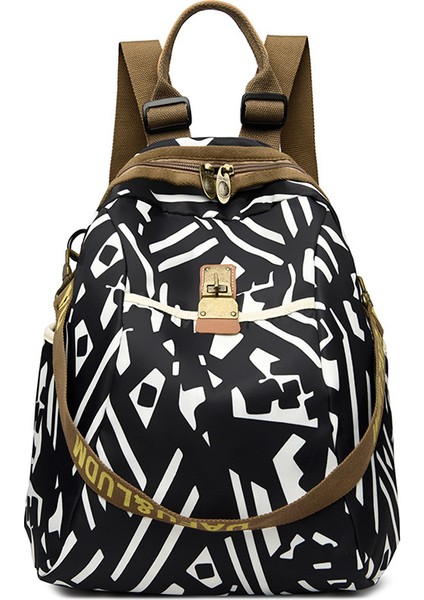 Blingbling1 Omuz Kadın Çanta Su Geçirmez Naylon Kadın Sırt Çantası (Yurt Dışından)