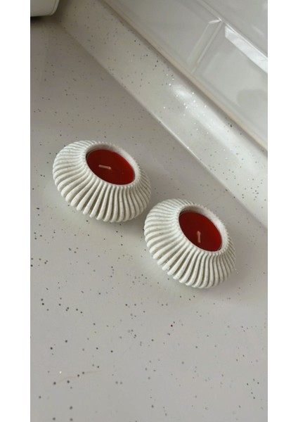 Mermer Desenli Mumluk