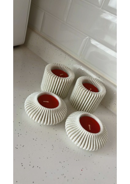 Mermer Desenli Mumluk modelleri