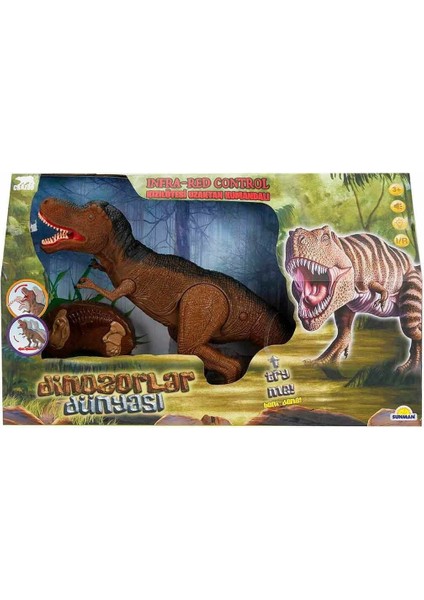 Uzaktan Kumandalı Sesli ve Işıklı Hareketli Dinazor indirimleri