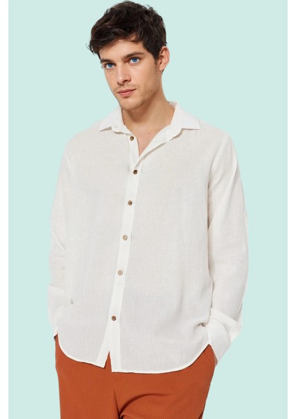 Erkek Regular Fit Gömlek Pamuk Günlük Kullanım Kaliteli Malzeme Yaz Aylarının Vazgeçilmezi fiyatları