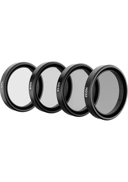 Telesın Osmo Action 3/4/5 Pro Cpl+Nd8/16/32 Filtre Seti indirimleri