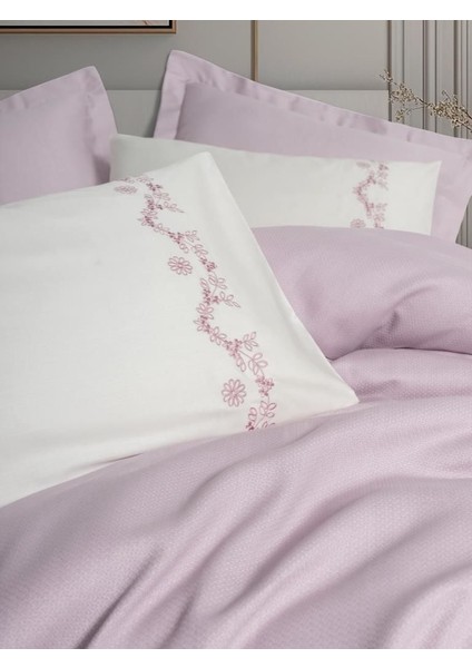 Serenity Bambu Çift Kişilik Pike Takımı Vaila Lila modelleri