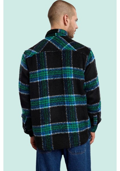 Kadın Unisex Oversize Flanel Ekose Gömlek Ceket Uzun Kol Kışlık Yaz Aylarının Vazgeçilmezi modelleri